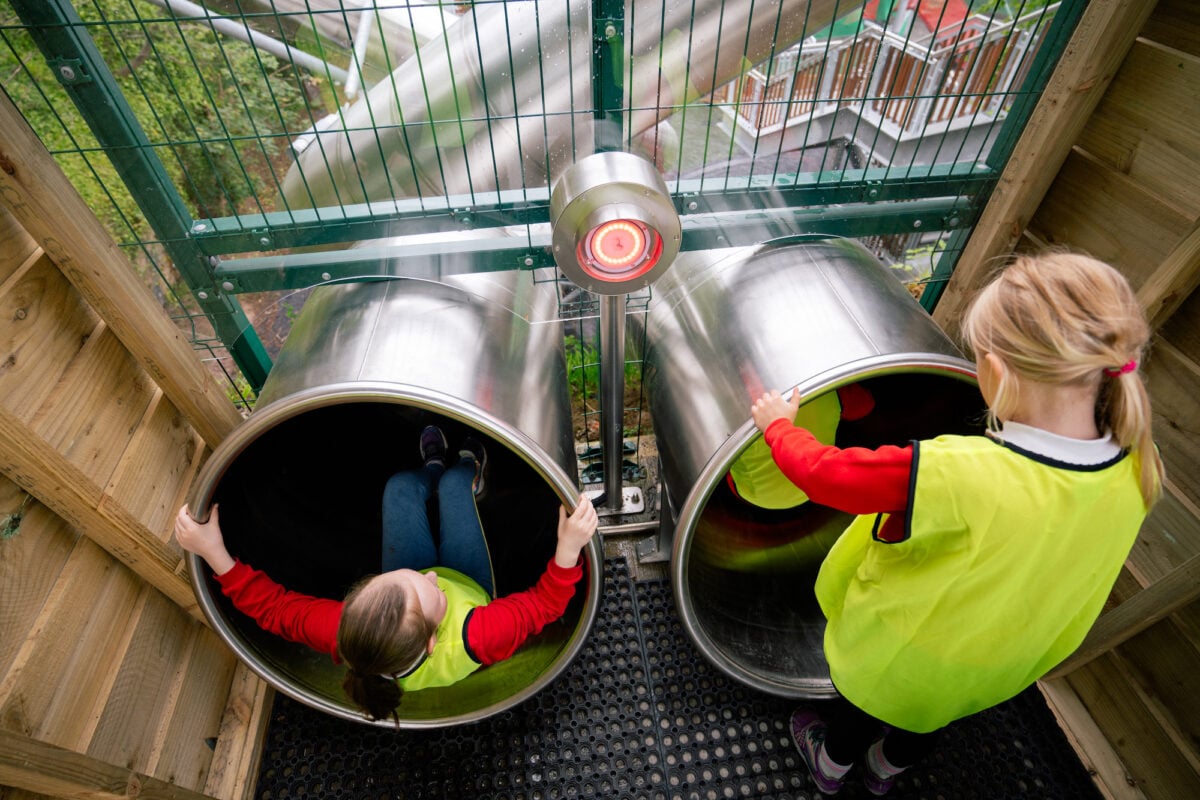 The whole family can enjoy the Giant Slides at Westport Adventure! 