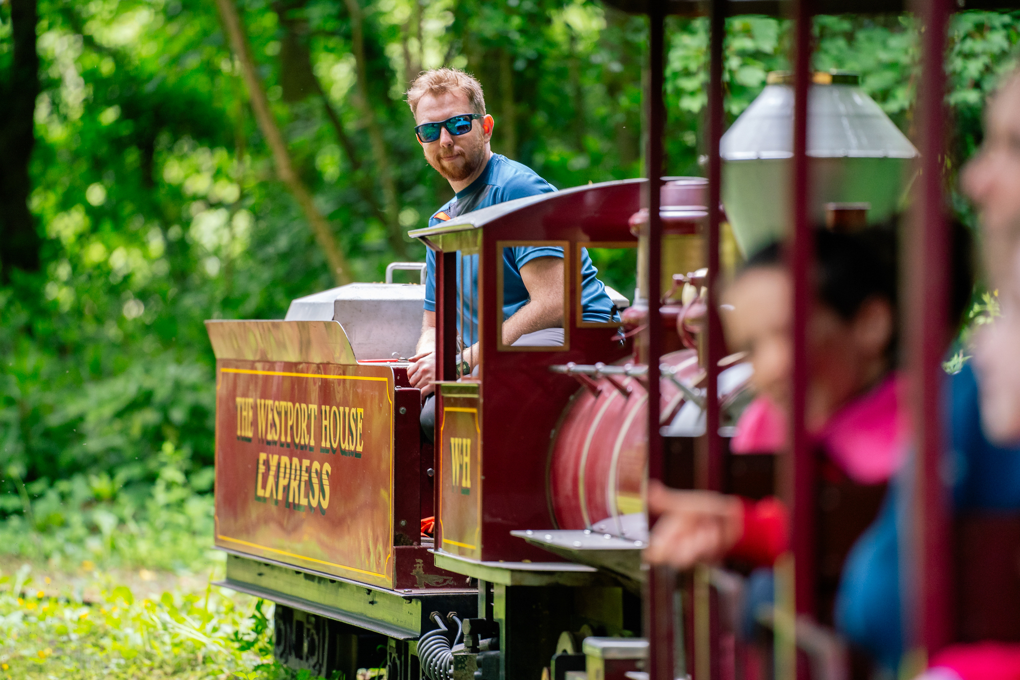 Welcome aboard the Westport House Express Train! Family favourite activity Westport.