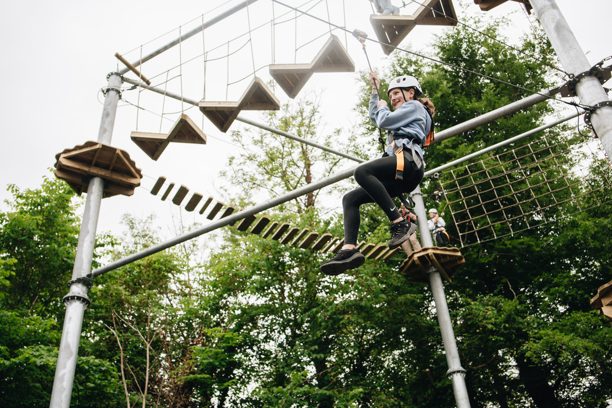 There's activities for all the family at Westport Adventure, Mayo's newest outdoor adventure park. Net Park, Aerial Trekking, Ziplining, Climbing Zone, Giant Swings Westport. 